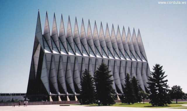 Cordula's Web. Flickr. Air Force Academy (AFA) Chapel, Colorado Springs.