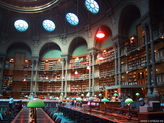 Cordula's Web. Wikicommons. Bibliotheque Nationale de France. Site Richelieu (Salle Ovale).
