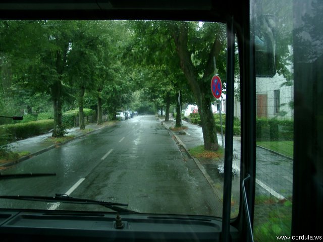 Cordula's Web. Busfahrt von Hattingen nach Bochum.