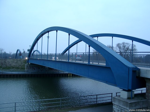 Cordula's Web. Bridge over Datteln-Hamm-Kanal, Hamm.