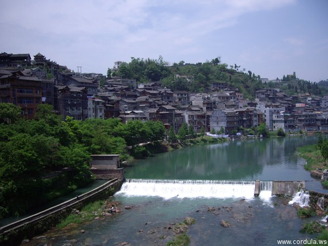 Cordula's Web. Flickr. Little Waterfall near Fenghuang.