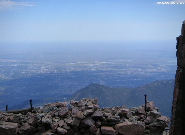 Cordula's Web. Flickr. Another View from Pikes Peak, Colorado Springs.