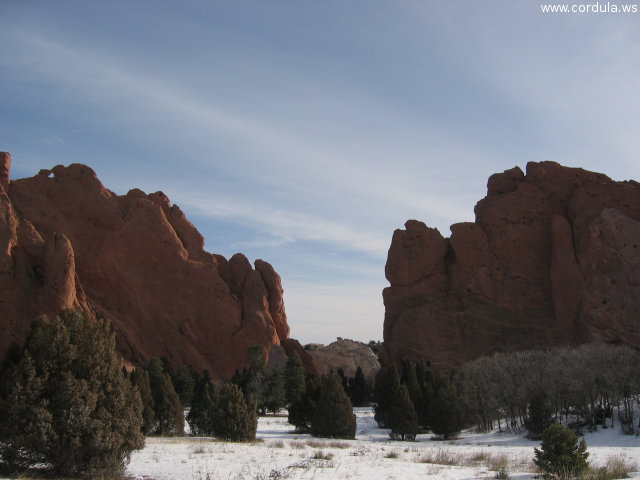 Cordula's Web. Flickr. Snow Again, Garden of the Gods, Colorado Springs.