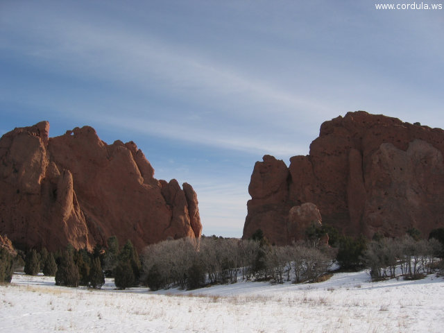 Cordula's Web. Flickr. In February. Garden of the Gods, Colorado Springs.