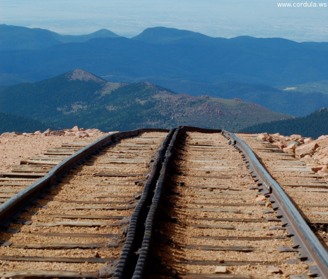 Cordula's Web. Flickr. Cog Railway to Pikes Peak.