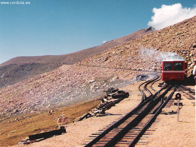 Cordula's Web. Flickr. Cog Railway to Pikes Peak.