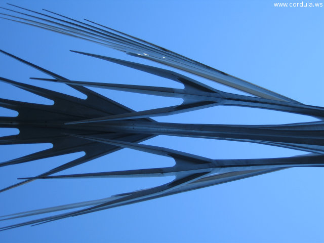 Cordula's Web. Flickr. Bird Sculpture Closeup, Colorado Springs.
