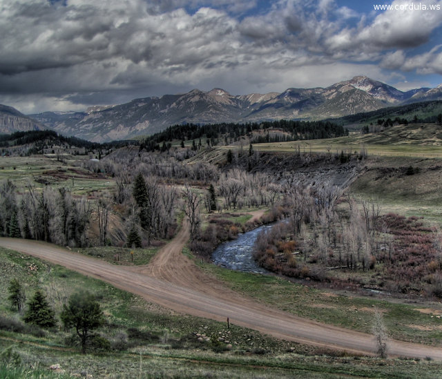 Cordula's Web. Flickr. HDR Pagosa Springs, Colorado.