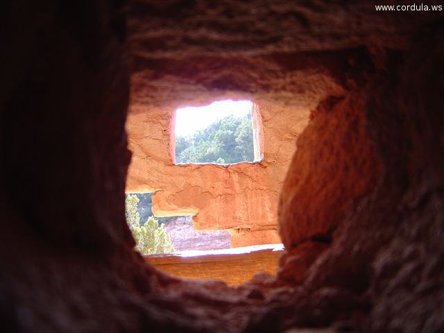 Cordula's Web. Flickr. Moody View inside Cliff Dwelling, above Manitou Springs.