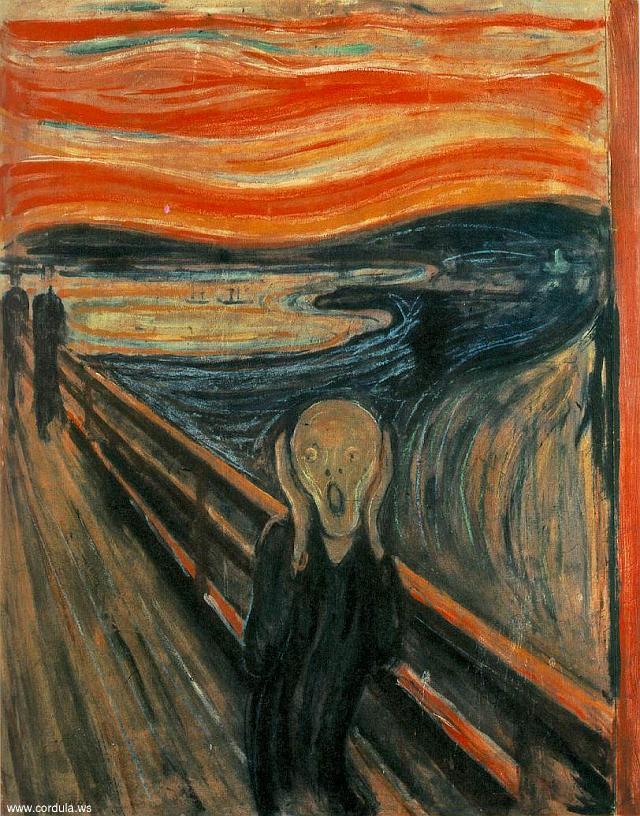 Cordula's Web. Edvard Munch: The Scream