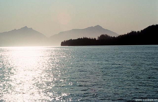 Cordula's Web. NOAA. The Inside Passage in British Columbia.