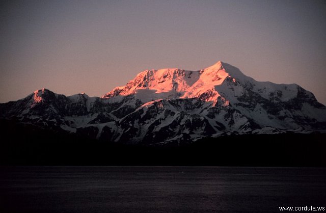 Cordula's Web. NOAA. Mount St. Elias, South Central Alaska, Icy Bay.