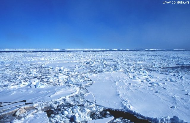 Cordula's Web. NOAA. Broken Ice, Ross Ice Shelf.