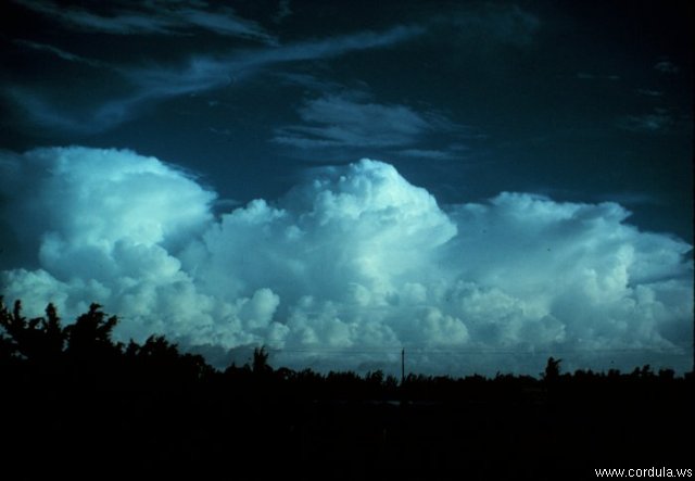 Cordula's Web. NOAA. Cumulonimbus.