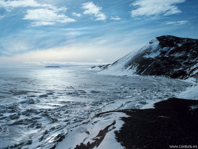 Cordula's Web. NOAA. Fast Ice in McMurdo Sound.