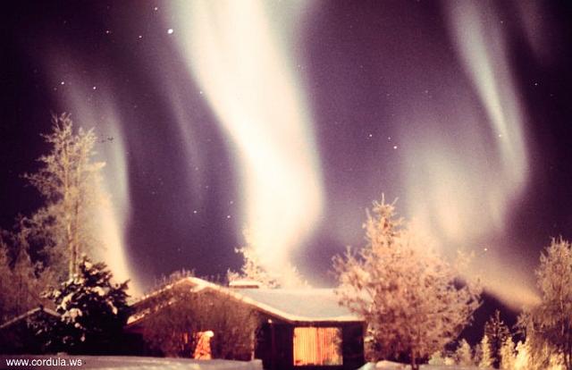 Cordula's Web. NOAA. Aurora borealis in vicinity of Anchorage.