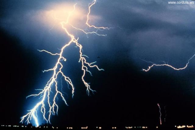 Cordula's Web. NOAA. Multiple cloud-to-ground and cloud-to-cloud lightning strokes.