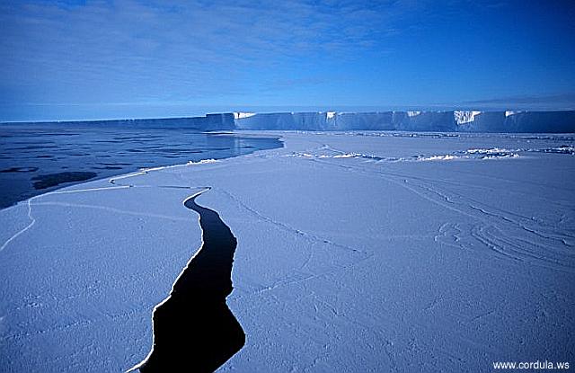 Cordula's Web. NOAA. The Ross Ice Shelf at the Bay of Whales.