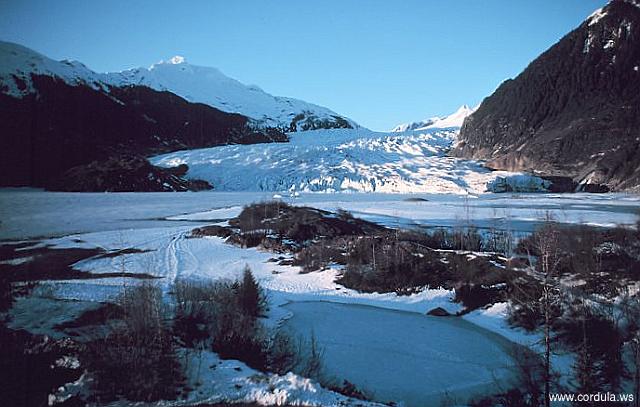 Cordula's Web. NOAA. Mendenhall Glacier, Southeast Alaska.