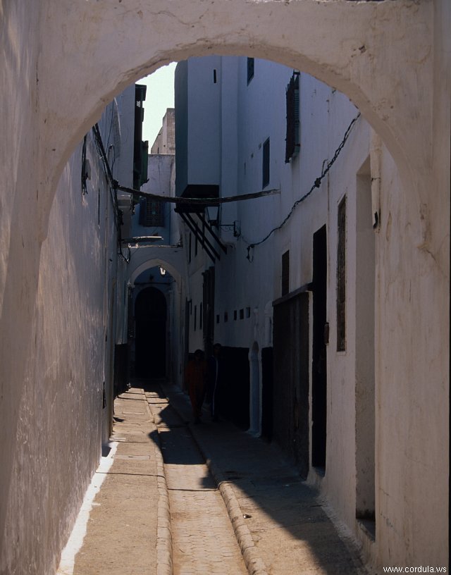 Cordula's Web. ONMT. Old City (Medina) of Rabat.