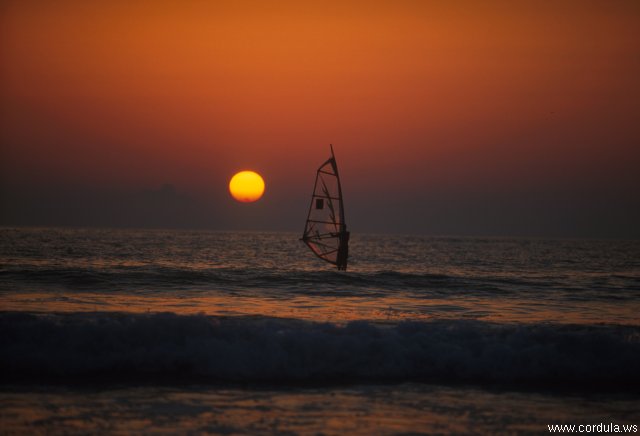 Cordula's Web. ONMT. Sunset, Agadir.