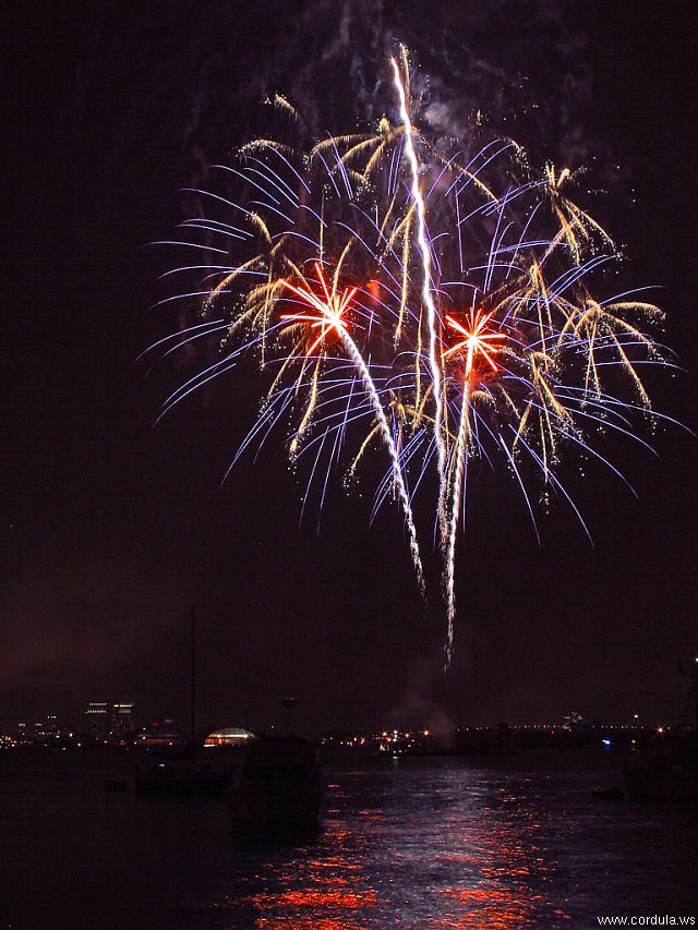 Cordula's Web. PDPHOTO.ORG. San Diego Fireworks.