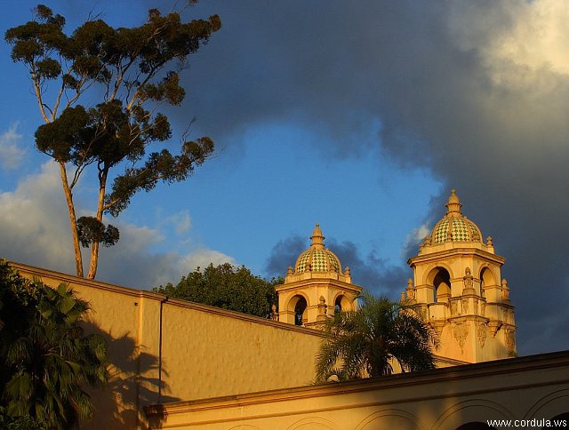 Cordula's Web. PDPHOTO.ORG. Palace Towers. Balboa Park.