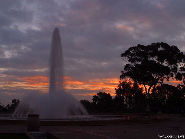 Cordula's Web. PDPHOTO.ORG. Big Fountain in Balboa Park.