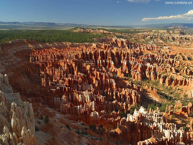 Cordula's Web. PDPHOTO.ORG. Inspiration Point at Bryce Canyon, Utah.