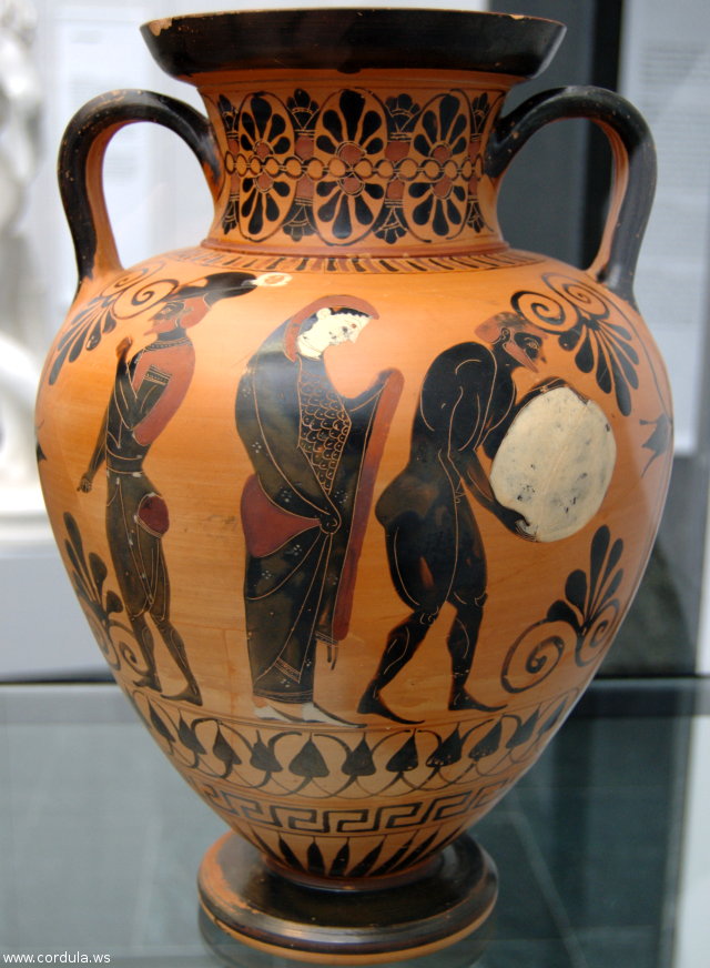 Cordula's Web. Wikicommons. Nekyia. Persephone supervising Sisyphus.