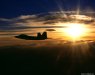 Cordula's Web. USAF. F/A-22 Raptor flying over California.