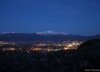 Cordula's Web. Flickr. Sunrise over Pikes Peak and Colorado Springs.