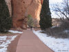 Cordula's Web. Flickr. Garden of the Gods: is that snow? Colorado Springs.