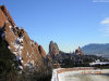 Cordula's Web. Flickr. Snowy Rocks, Flatirons in the sun. Garden of the Gods, Colorado Springs.