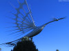 Cordula's Web. Flickr. Bird Sculpture (a Heron?), Colorado Springs.