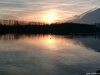 Cordula's Web. Kaarst Lake at Dawn.