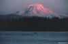Cordula's Web. NOAA. Mount Rainier, Washington. Sunset.