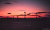 Cordula's Web. NOAA. Newport Bridge at Sunset. Rhode Island.