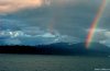 Cordula's Web. NOAA. Rainbow along the Alaska Peninsula.