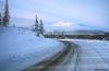 Cordula's Web. NOAA. Snowy road. Whitehorse, Yukon Territory, Canada.