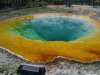 Cordula's Web. PDPHOTO.ORG. Morning Glory Pool. Yellowstone.