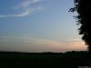 Cordula's Web. Evening Sky over Kaarst.