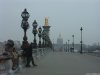 Cordula's Web. Wikicommons. Pont Alexandre, Paris. Fog.